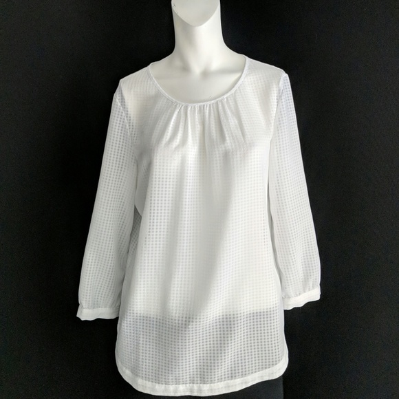 J. Crew Tops - Gorgeous J.Crew pure white blouse